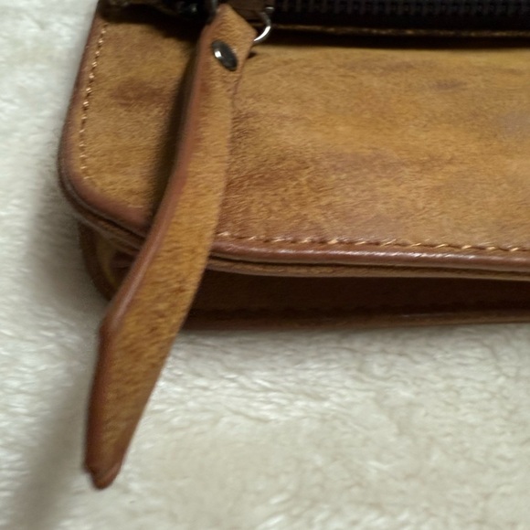 Madison West Bronze and Tan Clutch - Picture 5 of 11